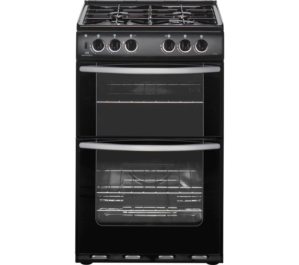 Buy NEW WORLD 55TWLG 55 cm LPG Cooker Black Free Delivery Currys