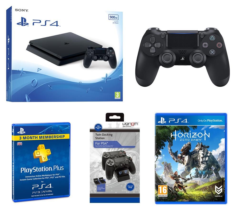 PLAYSTATION 4 PLAYSTATION 4 Slim with Horizon Zero Dawn Controller Bundle Review