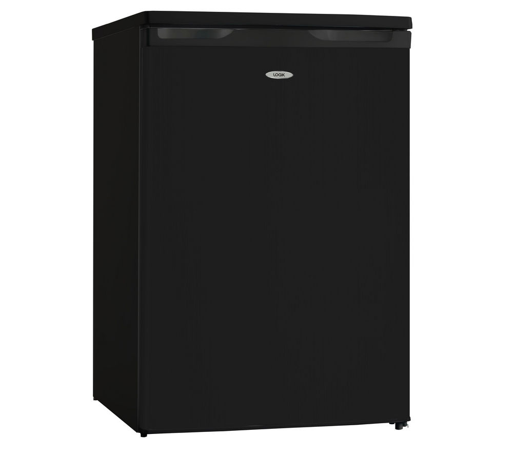 Logik LUF55B13 Undercounter Freezer in Black