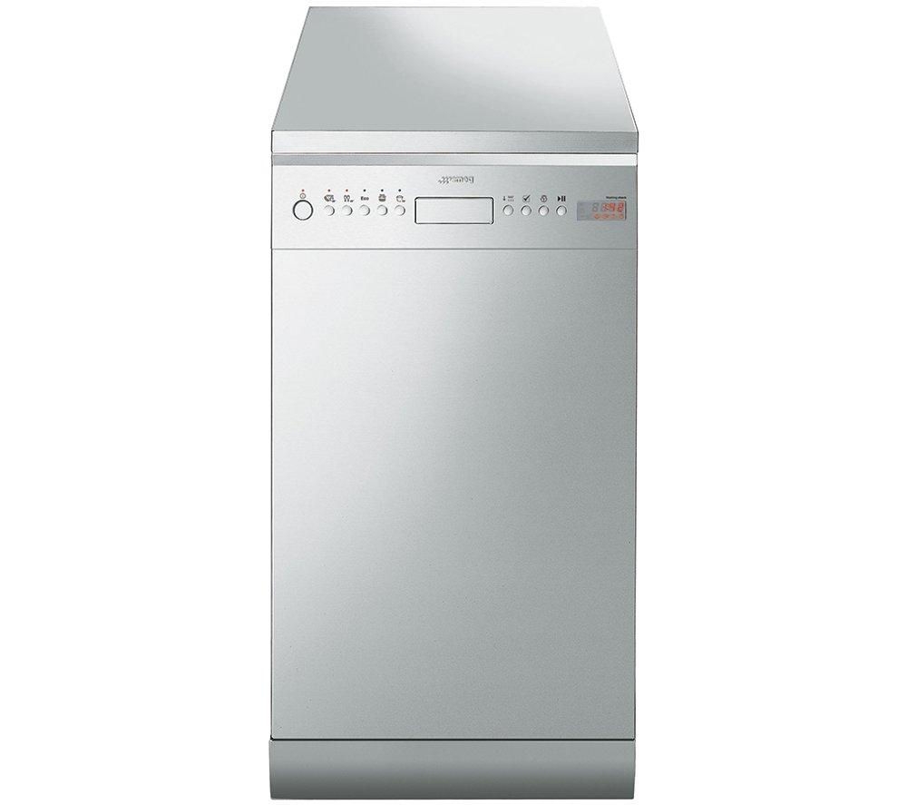 Buy SMEG D4SS1 Slimline Dishwasher Stainless Steel Free Delivery