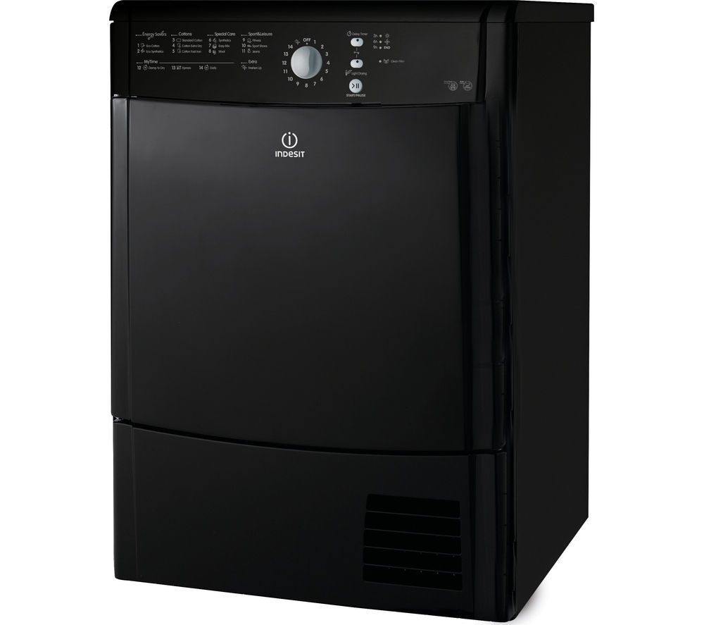 black condenser tumble dryer