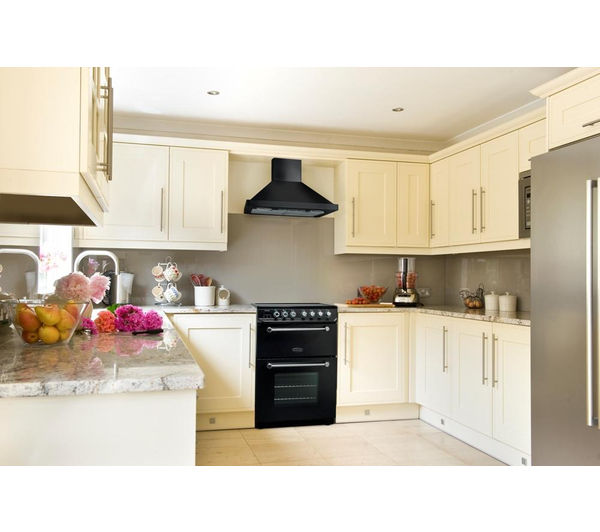 Buy RANGEMASTER Kitchener 60 Gas Cooker Black Free Delivery Currys