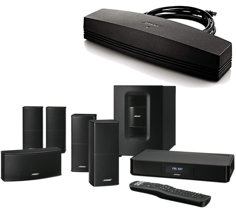 Bose Cinemate 520 5.1 Home Cinema System With 4k BOSE Cinemate 520 5.1 Home Cinema System with SoundTouch Wireless Adapter