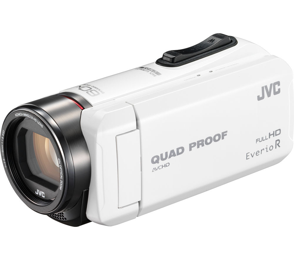 Buy JVC GZR415WEK Camcorder White Free Delivery Currys