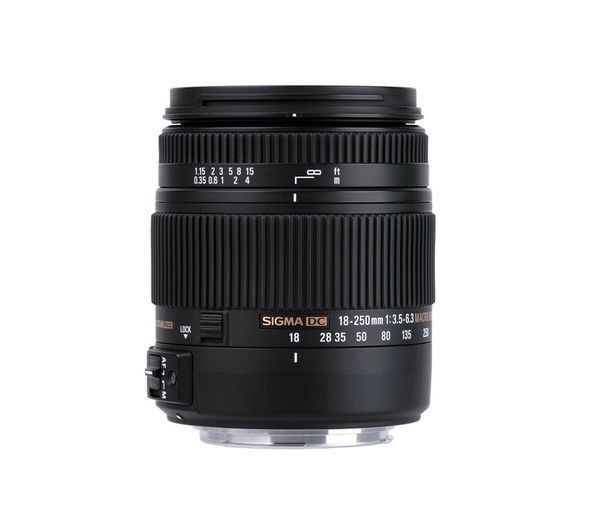 Sigma Objectif Macro 18-250 mm F3,5-6,3 DC OS HSM - Monture Sigma
